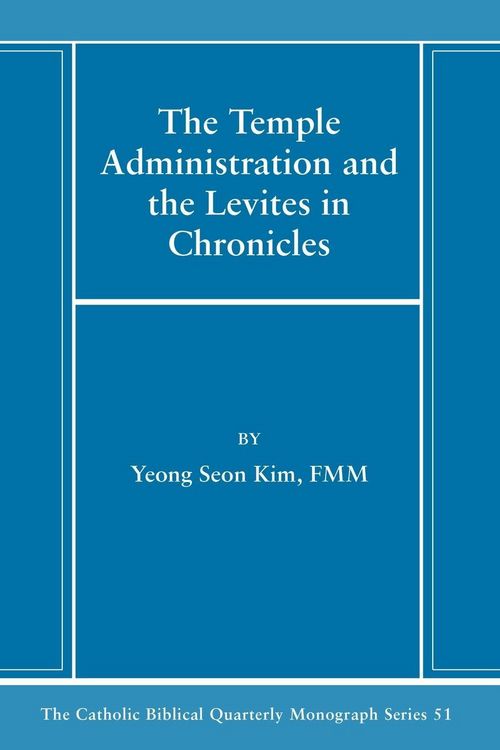 Produktbild: The Temple Administration and the Levites in Chronicles