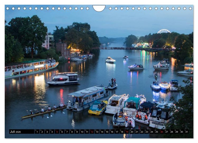 Produktbild: Kassel bei Nacht (Wandkalender 2026 DIN A4 quer), CALVENDO Monatskalender