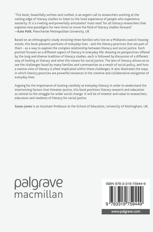 Produktbild: Portraits of Everyday Literacy for Social Justice