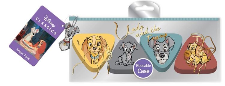 Produktbild: Radiergummi-Set Disney Classics (Susi&Strolch)