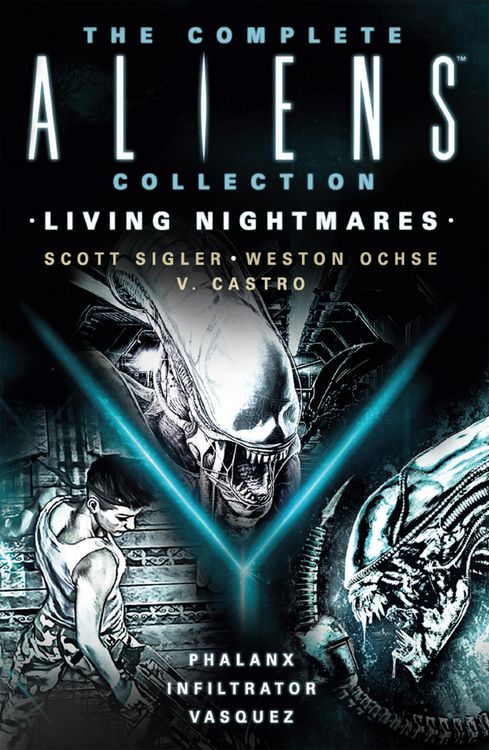 Produktbild: The Complete Aliens Collection: Living Nightmares (Phalanx, Infiltrator, Vasquez)