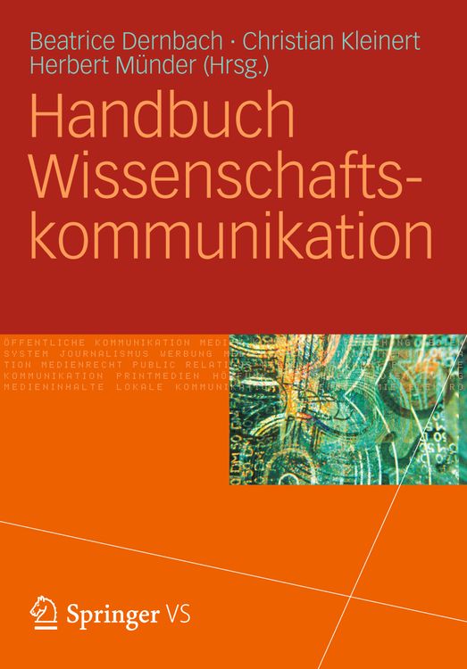Produktbild: Handbuch Wissenschaftskommunikation