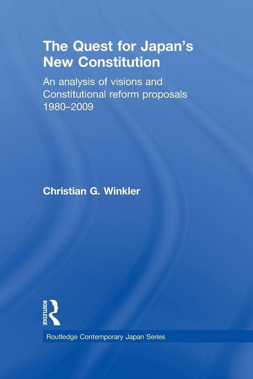 Produktbild: The Quest for Japan's New Constitution