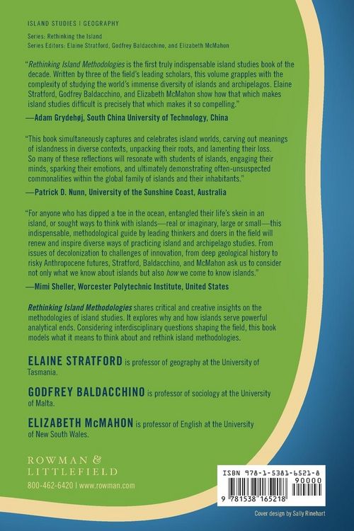 Produktbild: Rethinking Island Methodologies
