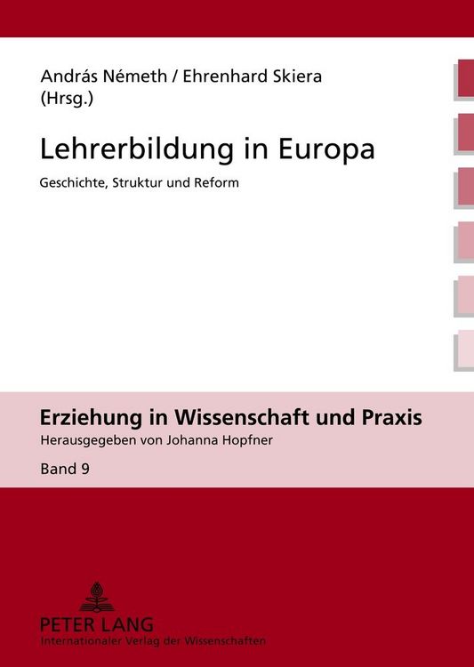 Produktbild: Lehrerbildung in Europa