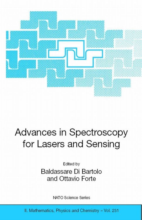 Produktbild: Advances in Spectroscopy for Lasers and Sensing