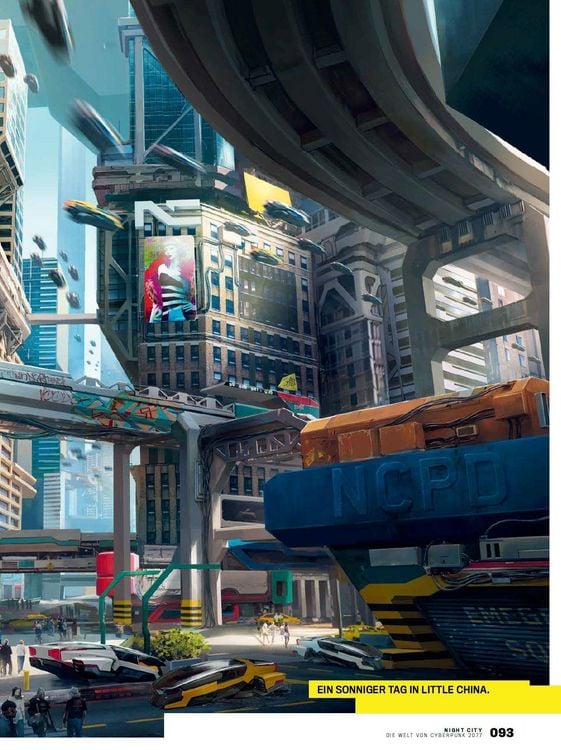 Produktbild: Die Welt von Cyberpunk 2077
