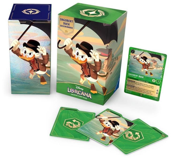 Produktbild: Disney Lorcana TCG: Geschenkbox Dagobert Duck (Deutsch)