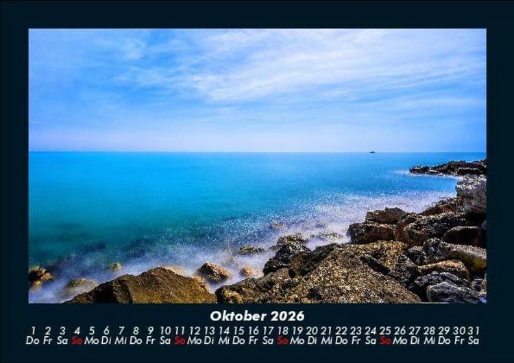 Produktbild: Meereslandschaft 2026 Fotokalender DIN A5