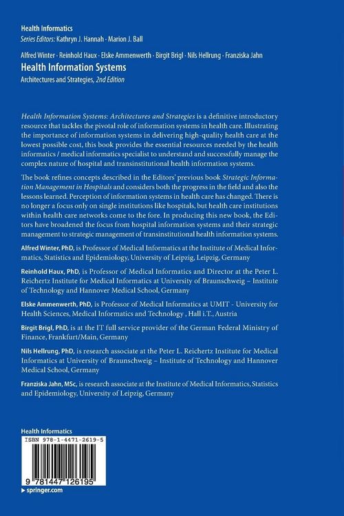 Produktbild: Health Information Systems