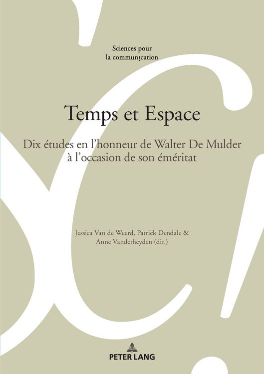 Produktbild: Temps et Espace