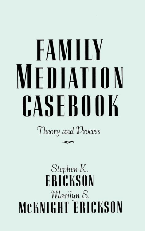 Produktbild: Family Mediation Casebook