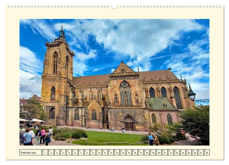 Produktbild: Elsass - Immer eine Reise wert (Wandkalender 2026 DIN A2 quer), CALVENDO Monatskalender