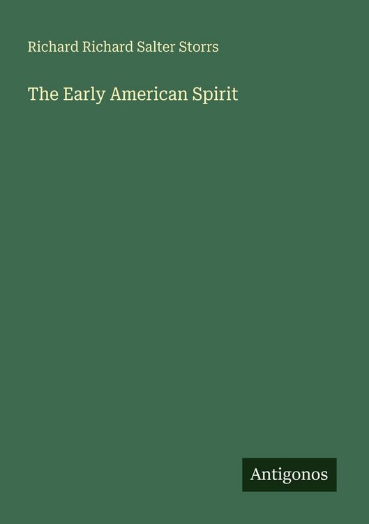 Produktbild: The Early American Spirit