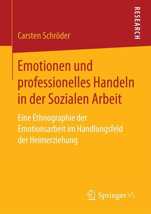Produktbild: Emotionen und professionelles Handeln in der Sozialen Arbeit