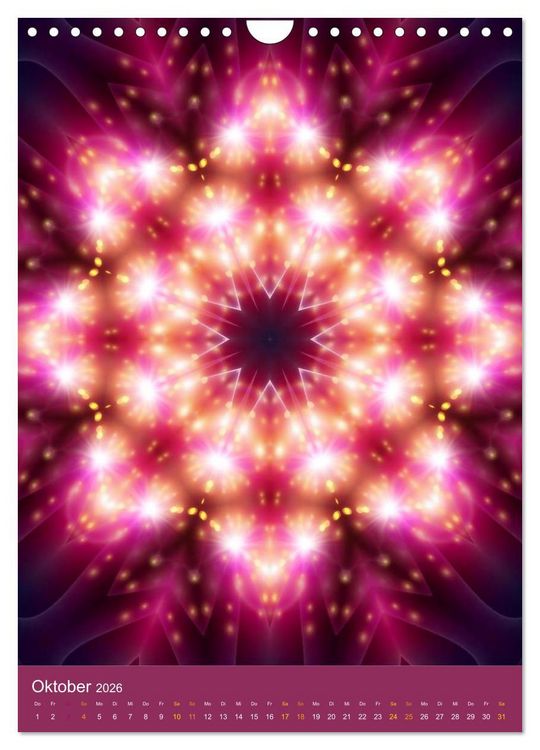 Produktbild: Lichtvolle Mandalas (Wandkalender 2026 DIN A4 hoch), CALVENDO Monatskalender