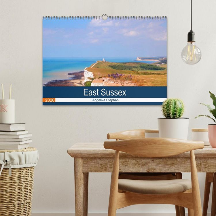 Produktbild: East Sussex (Wandkalender 2026 DIN A3 quer), CALVENDO Monatskalender
