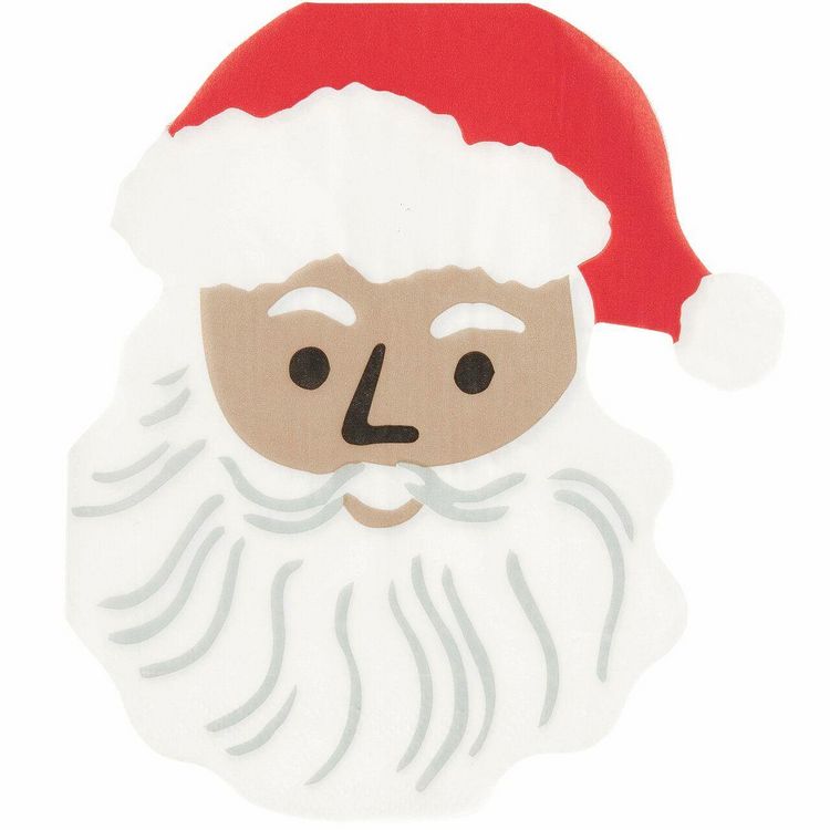 Produktbild: Serviette Weihnachtsmann