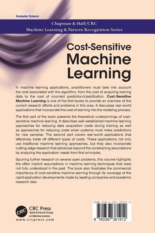 Produktbild: Cost-Sensitive Machine Learning