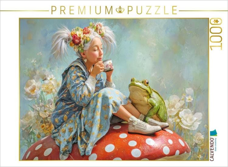 Produktbild: CALVENDO Puzzle Fr&ouml;sche | 1000 Teile Lege-Gr&ouml;&szlig;e 64x48cm Foto-Puzzle f&uuml;r gl&uuml;ckliche Stunden