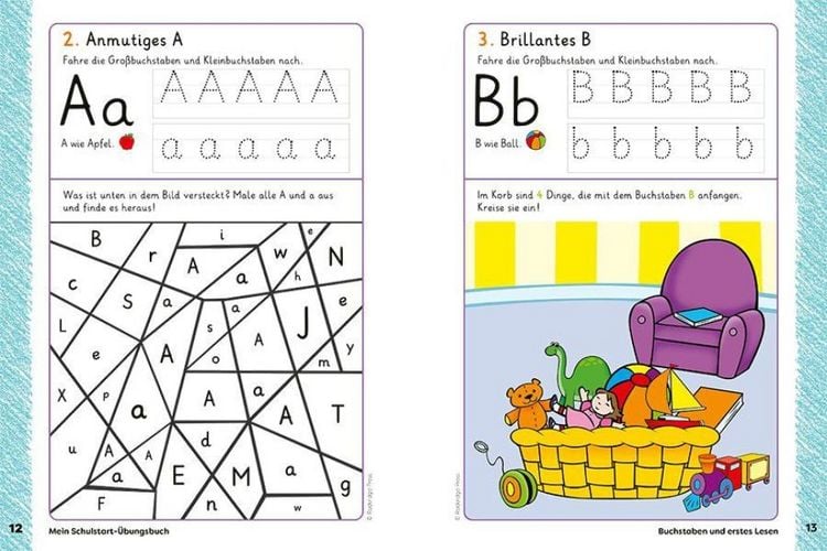 Produktbild: Mein Schulstart-&Uuml;bungsbuch