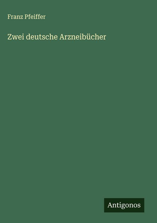 Produktbild: Zwei deutsche Arzneib&uuml;cher
