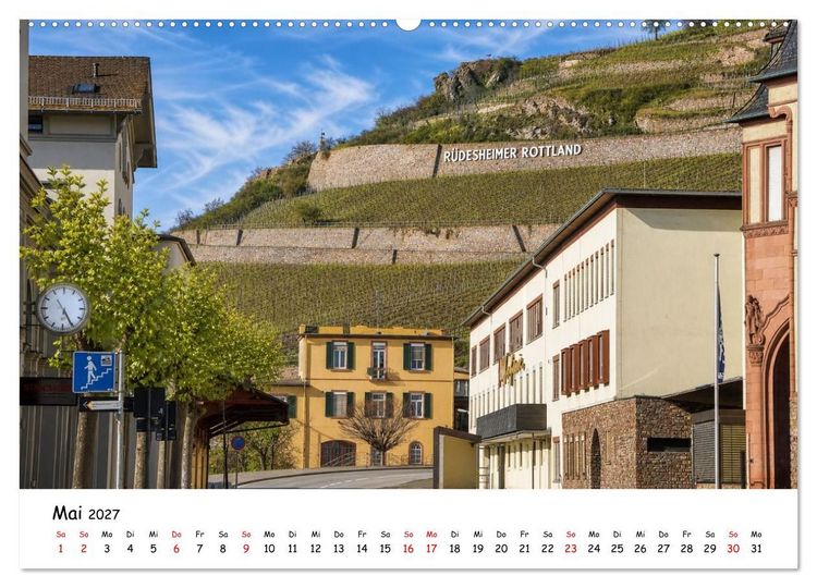 Produktbild: R&uuml;desheim im Licht der Jahreszeiten (Wandkalender 2027 DIN A2 quer), CALVENDO Monatskalender