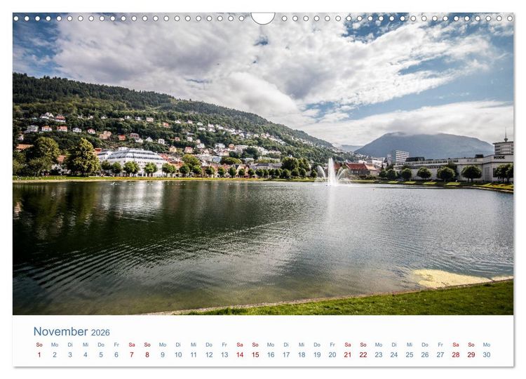 Produktbild: Nordkapp - Norwegens K&uuml;stenlandschaft (Wandkalender 2026 DIN A3 quer), CALVENDO Monatskalender