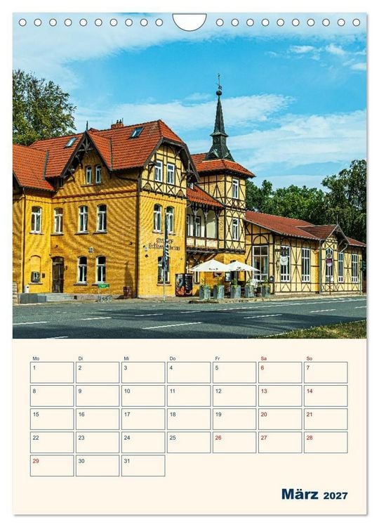 Produktbild: Zauberhaftes Erfurt (Wandkalender 2027 DIN A4 hoch), CALVENDO Monatskalender