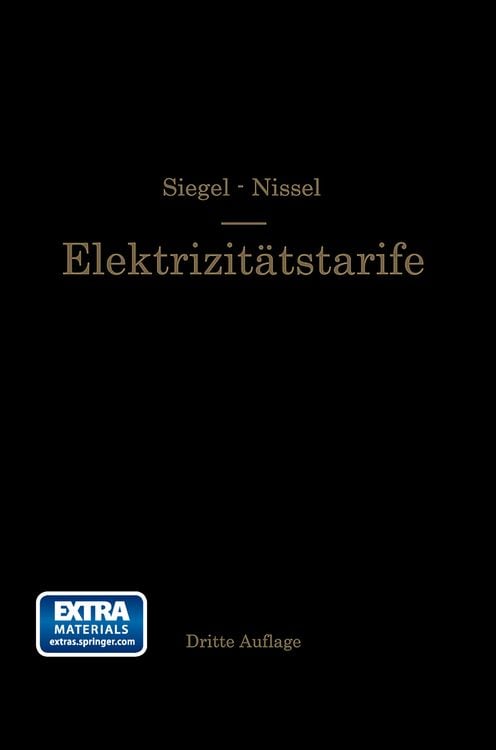 Produktbild: Die Elektrizit&auml;tstarife