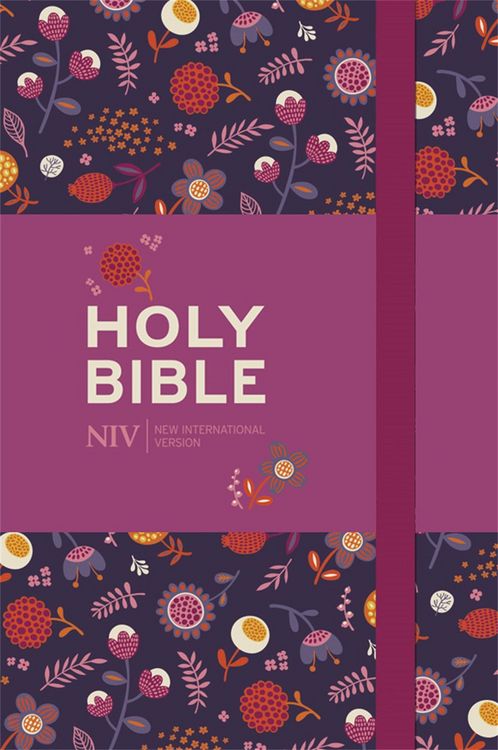 Produktbild: NIV Pocket Floral Notebook Bible