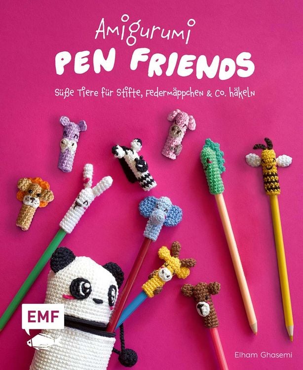 Produktbild: Amigurumi Pen Friends - S&uuml;&szlig;e Tiere f&uuml;r Stifte, Federm&auml;ppchen und Co. h&auml;keln
