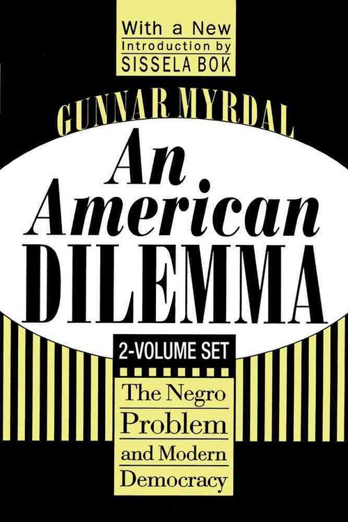 Produktbild: Myrdal, G: An American Dilemma