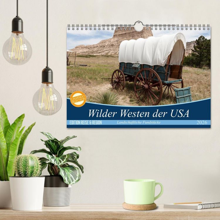 Produktbild: Wilder Westen USA (Wandkalender 2026 DIN A4 quer), CALVENDO Monatskalender
