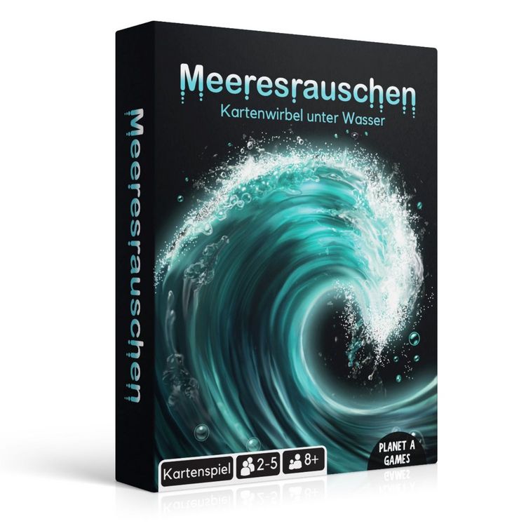 Produktbild: Meeresrauschen - Kartenwirbel unter Wasser