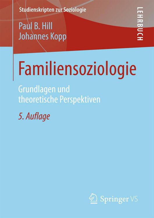 Produktbild: Familiensoziologie