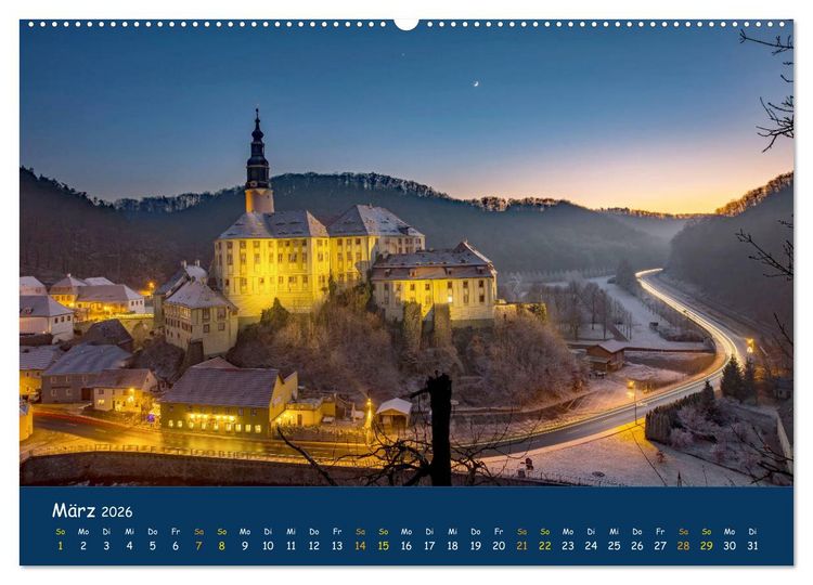 Produktbild: Elbflorenz - Dresden und Umgebung (hochwertiger Premium Wandkalender 2026 DIN A2 quer), Kunstdruck in Hochglanz