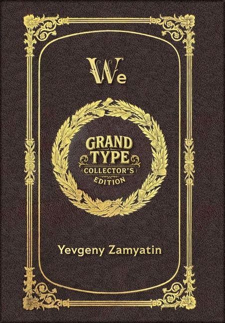 Produktbild: Large Print - We - Grand Type Collector's Edition - Matte Hardcover with Dust Jacket