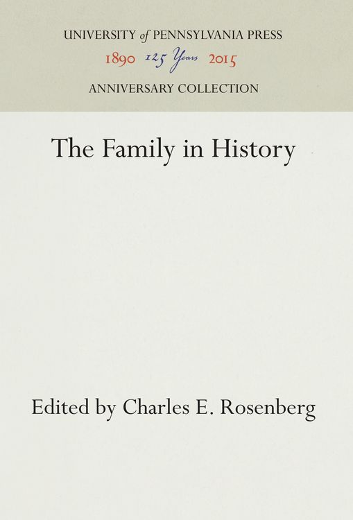 Produktbild: The Family in History