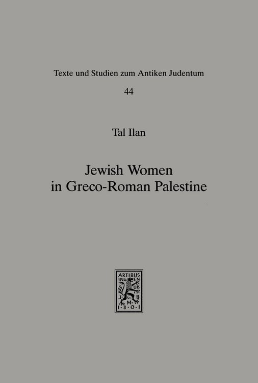 Produktbild: Jewish Women in Greco-Roman Palestine