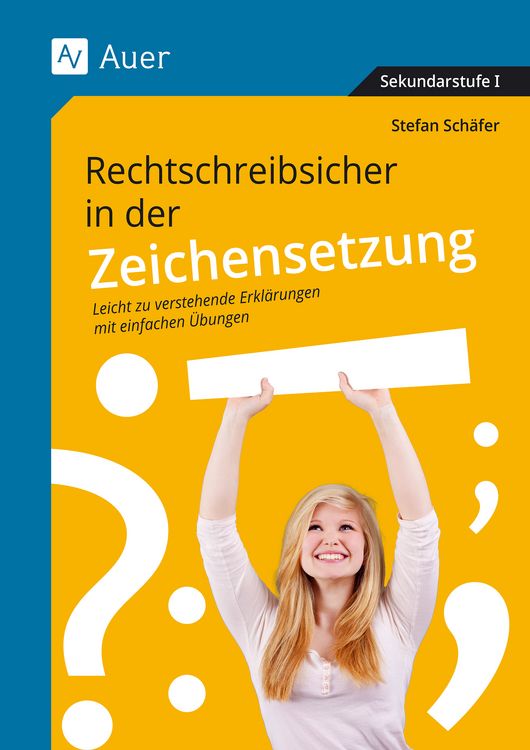Produktbild: Rechtschreibsicher in der Zeichensetzung