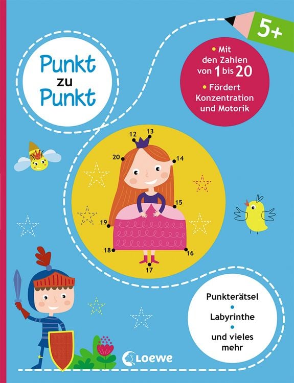 Produktbild: Punkt zu Punkt - Mit den Zahlen von 1 bis 20