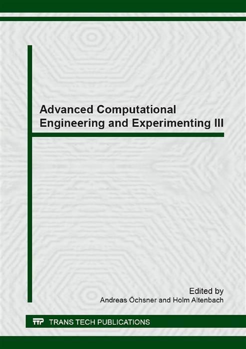 Produktbild: Advanced Computational Engineering and Experimenting III