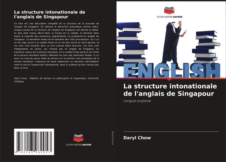 Produktbild: La structure intonationale de l'anglais de Singapour