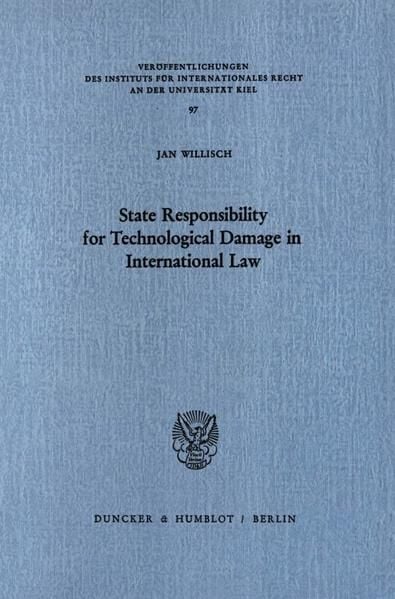 Produktbild: State Responsibility for Technological Damage in International Law.