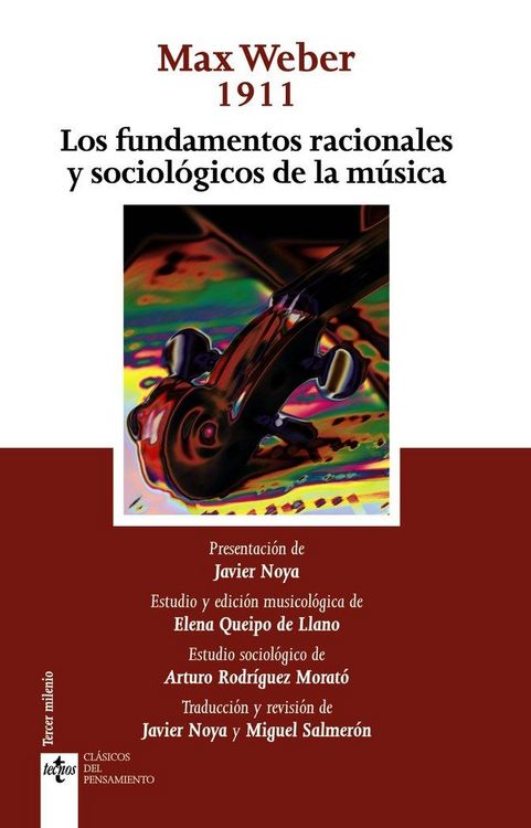 Produktbild: Los fundamentos racionales y sociol&oacute;gicos de la m&uacute;sica