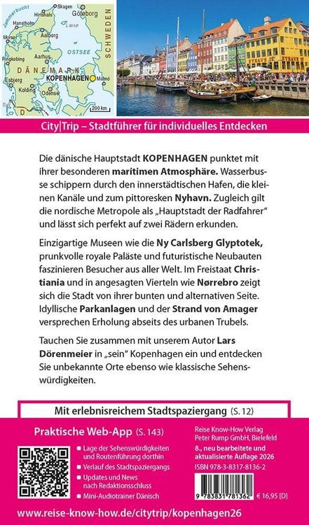 Produktbild: Reise Know-How CityTrip Kopenhagen