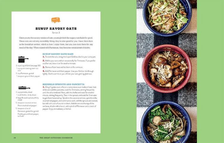 Produktbild: The Great Outdoors Cookbook