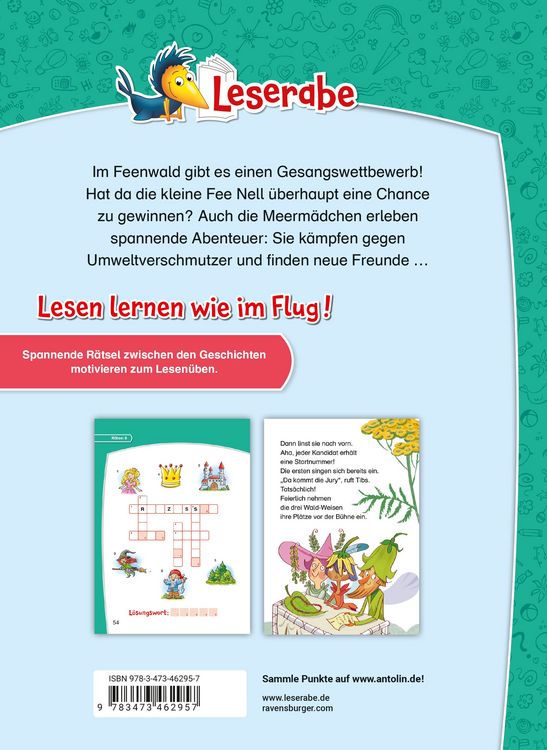 Produktbild: Leserabe Sonderausgaben - Die sch&ouml;nsten Fantasiegeschichten mit extra vielen R&auml;tseln