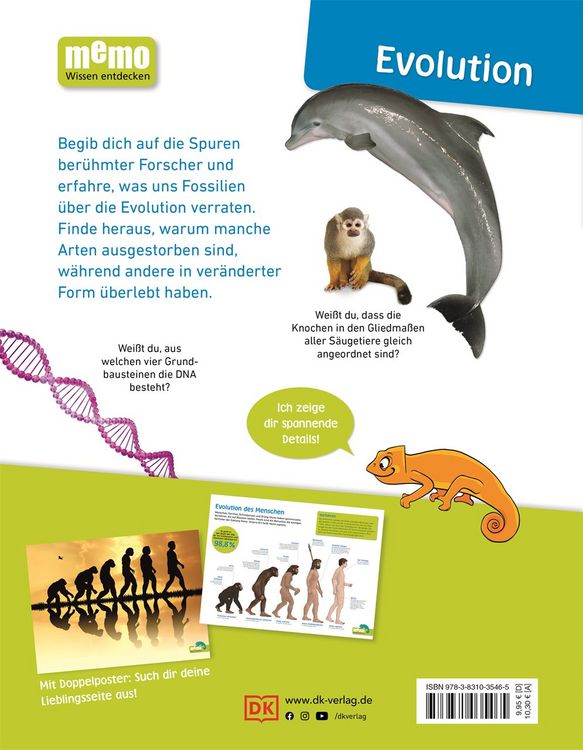 Produktbild: Memo Wissen entdecken. Evolution